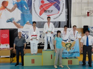 Награждение Тульских спортсменов. Всероссийские соревнования по каратэ (WKF) «Кубок Дружбы» 2014 год