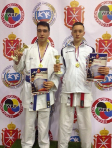 Евгений и Даниил - призеры Всероссийских соревнований по каратэ им.Двугрошева
