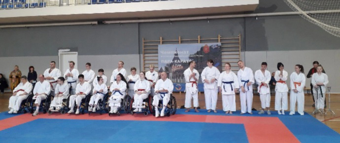 Открытие соревнований по каратэ в дисциплине «ПОДА-ката», Тула, 2023 год